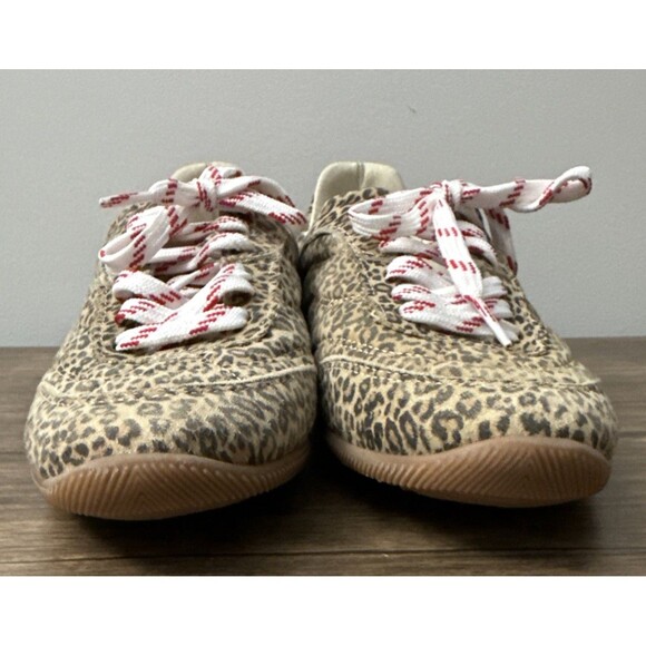 Dolce Vita Laini Sneaker | Tan Leopard Print Suede | Women’s 9.5 | New w/no Tags - Picture 10 of 11